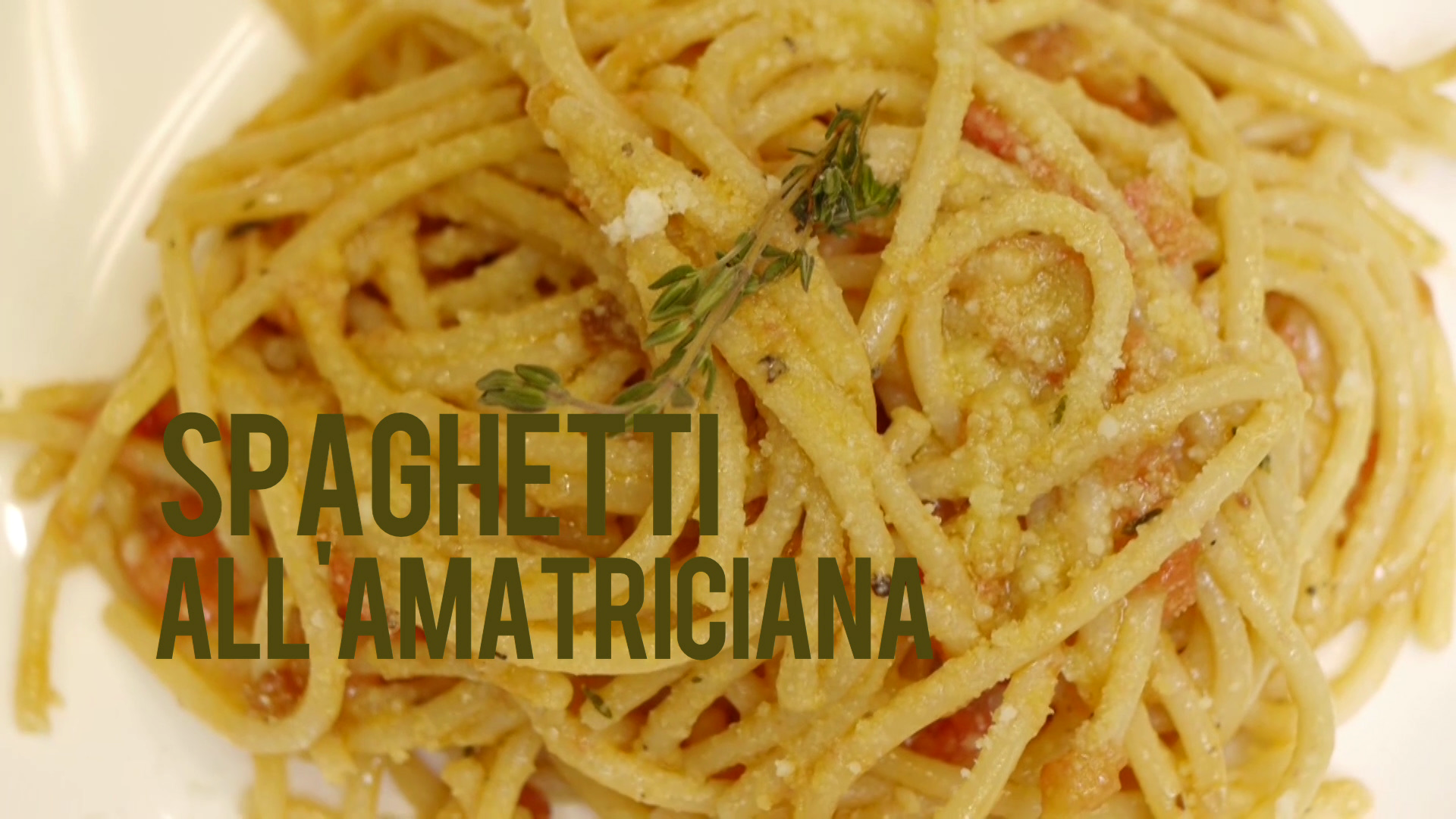 Spaghetti All’ Amatriciana